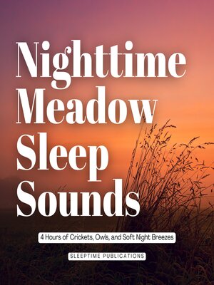 cover image of Nighttime Meadow Sleep Sounds